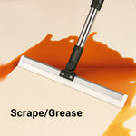 Magic Floor Scraping Broom, 3-in-1 Multi-Surface Tool