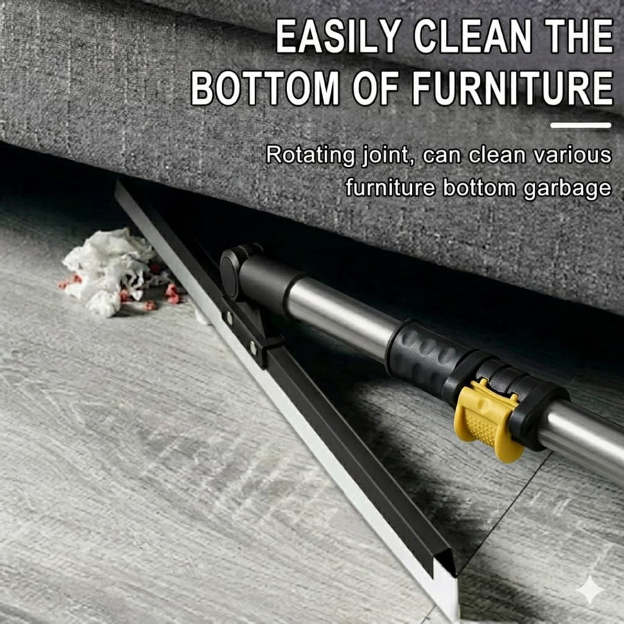 Magic Floor Scraping Broom, 3-in-1 Multi-Surface Tool