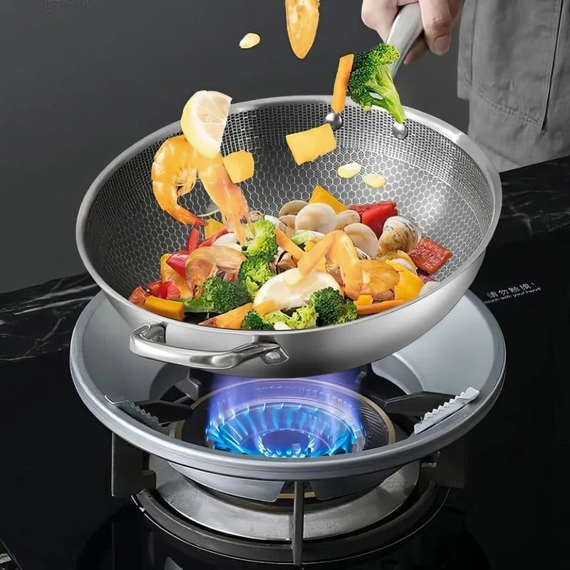 Gas Stove Energy Saver Burner Stand | Universal Non-Slip Heat Ring