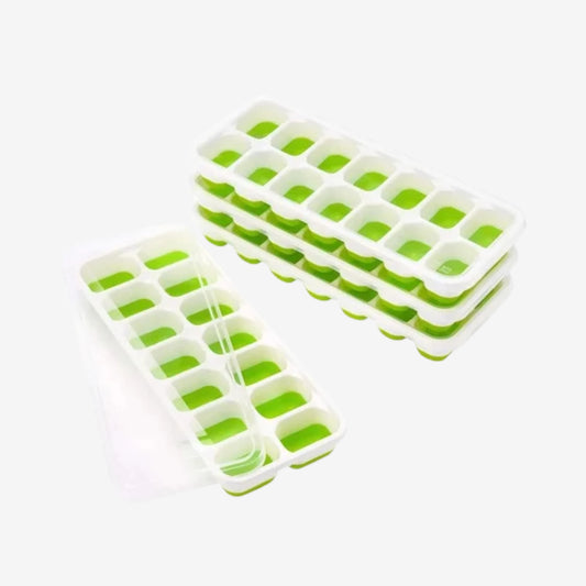 Silicone Square Popup Ice Cube Tray