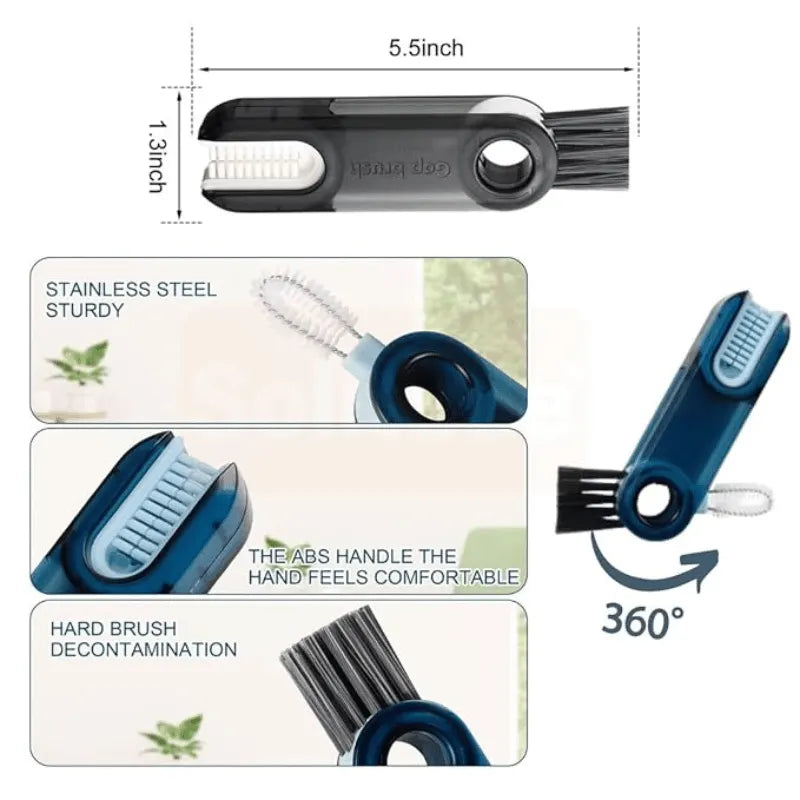 3-in-1 Water Bottle Cleaner Brush