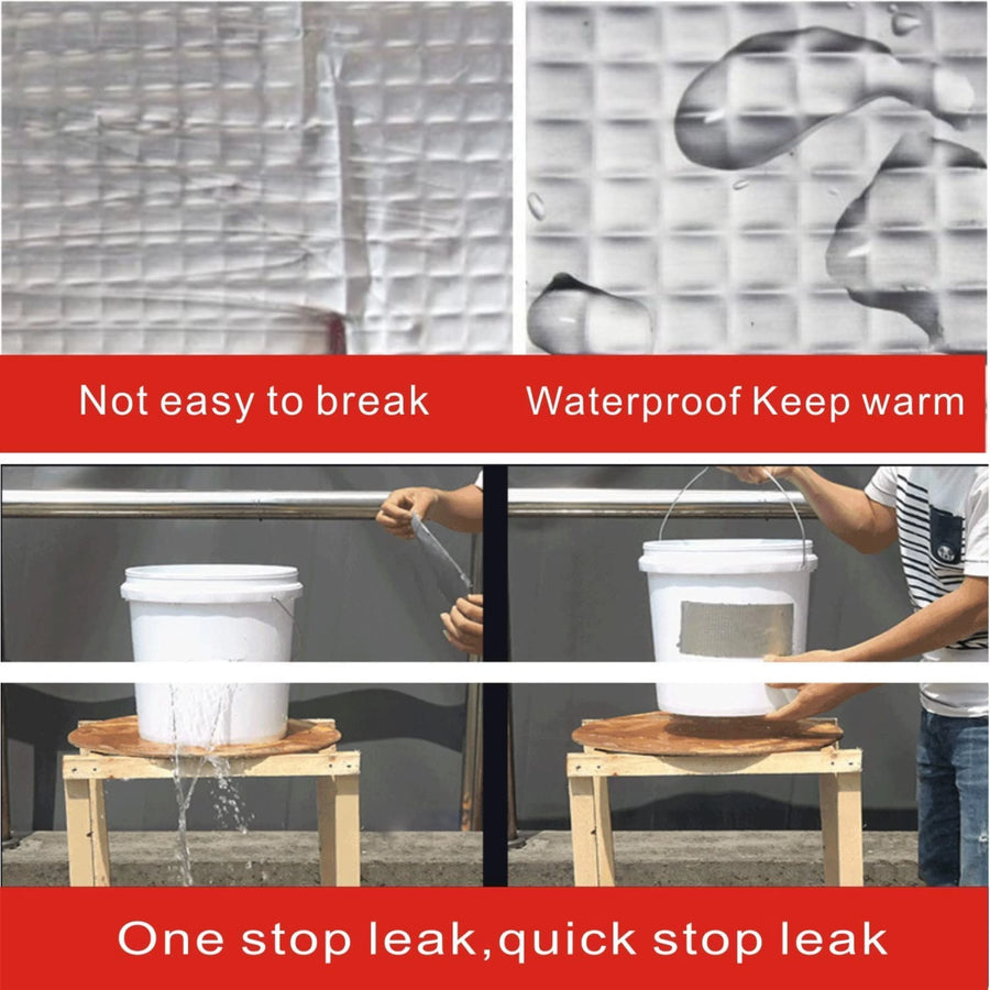 Heavy Duty Leakage Repair Aluminum Foil Tape