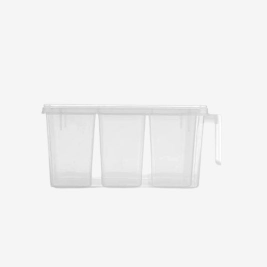 Fridge Storage Containers with Lid - 3-Piece Set