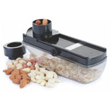 Vegetable Slicer Cutter with Storage Container Stainless Steel Blade