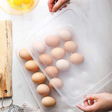 24 Egg Storage Box Stackable Fridge Container