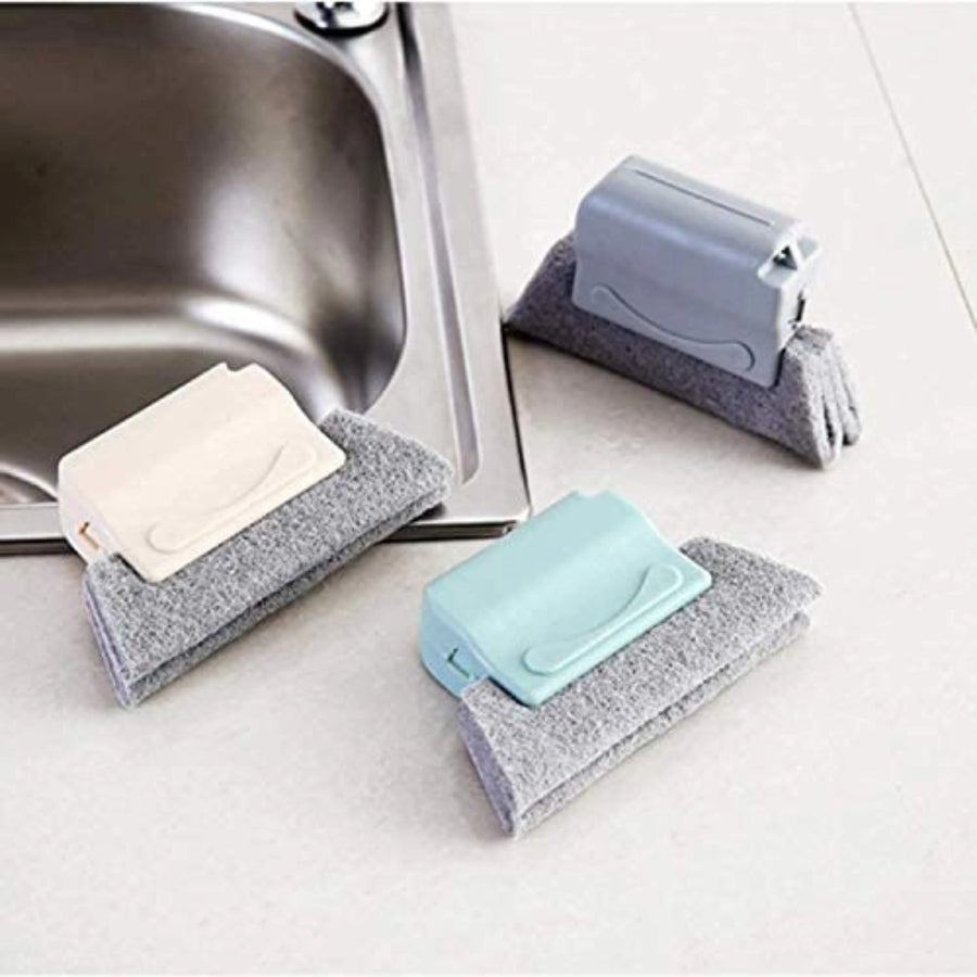 2-in-1 Window Track Cleaning Brush with Dustpan (Pack of 3)