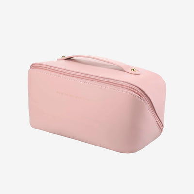 Women’s Waterproof Leather Makeup Organizer Bag