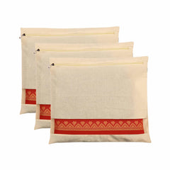 Cotton Saree Cover Bags (Pack of 3)