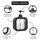 Black Liquid Soap Dispenser (Set of 2)