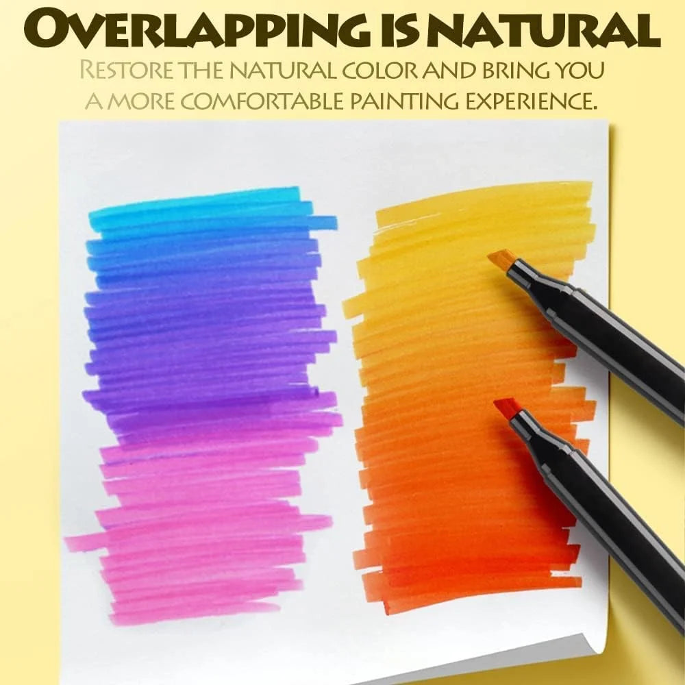 Colorful Art Markers Sketch Pens (24 Pcs)