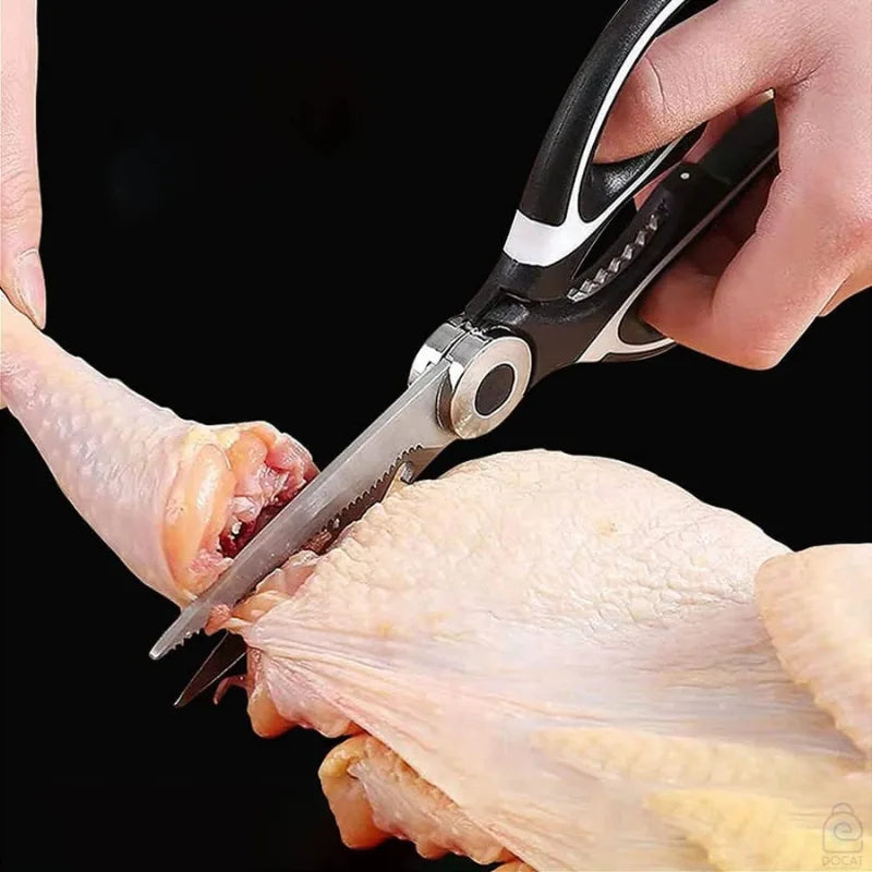 Multi-Purpose Strong Stainless Steel Kitchen Scissor | Heavy-Duty Food & Utility Scissors