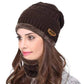 Winter Woolen Hat and Neck Warmer Scarf Set