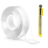 Double-Sided Transparent Tape Roll (3cm x 1mm x 3m)
