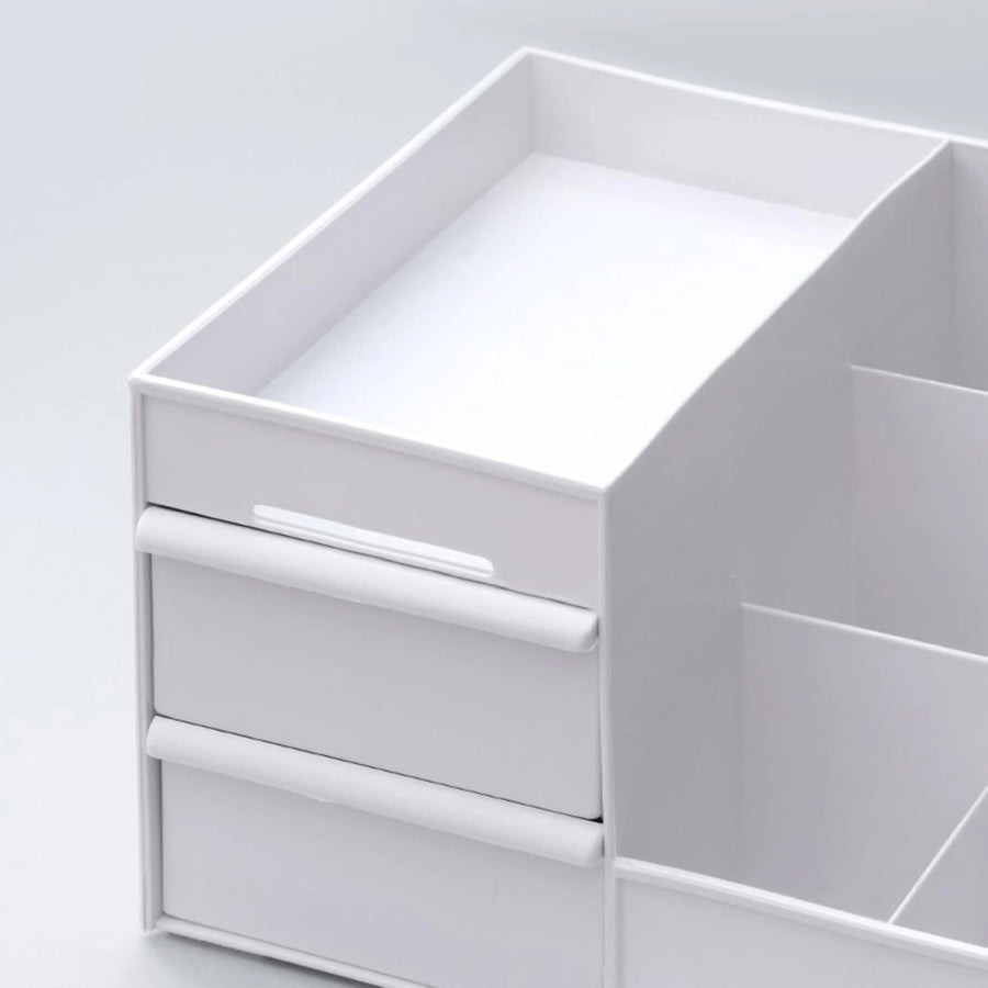 Cosmetic Organizer Box with Drawers Makeup Storage for Women