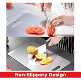 Stainless Steel Chopping Board for Kitchen