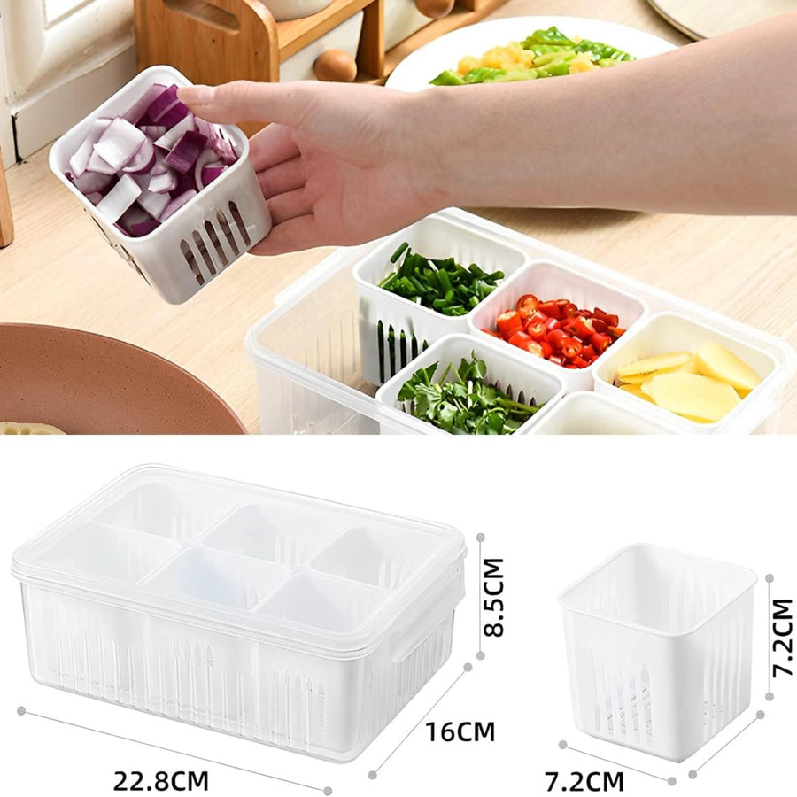 Airtight Fridge Storage Container Set