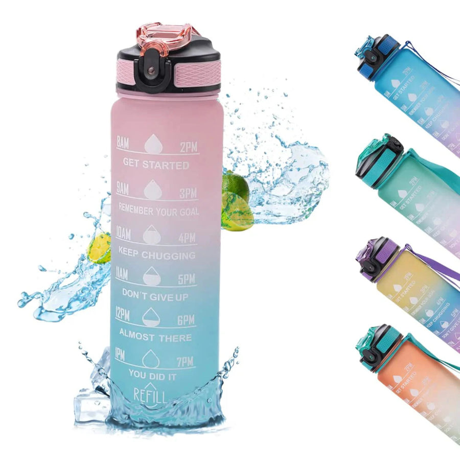 Motivational Water Bottle (Set of 3)
