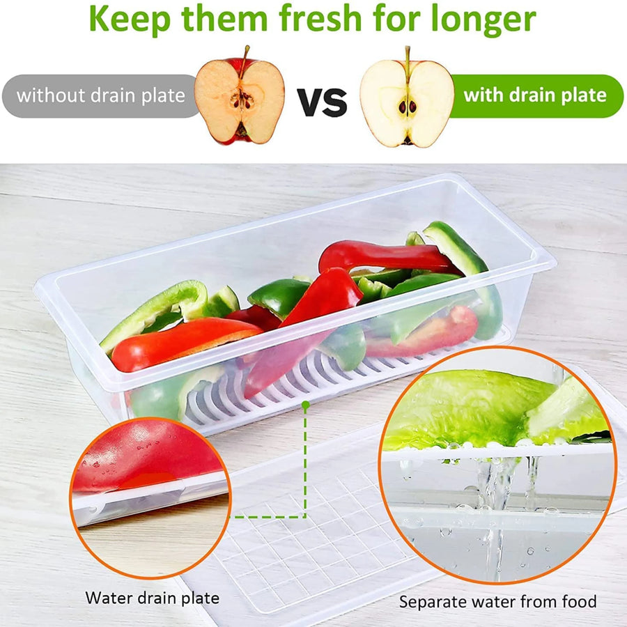 Airtight Pantry Storage Containers (Pack of 6)