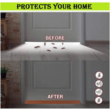 Silicone Door Sealing Strip | Strong Adhesive Weather Seal Brown