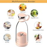 Wireless Charging Portable Blender 380ml Cordless