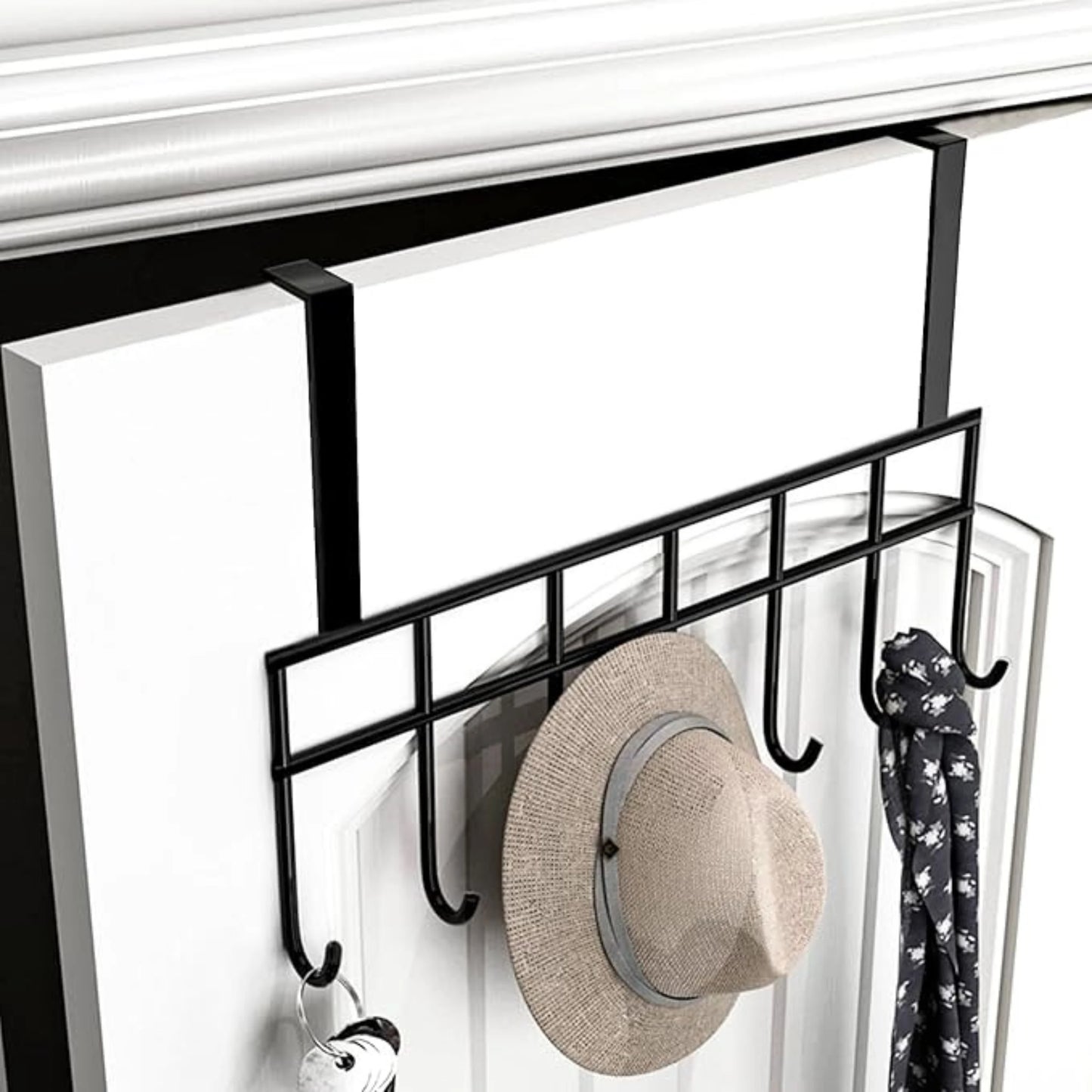 Multi-Alloy Over Door Hook Hanger