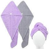 Microfiber Hair Towel Quick Dry Super Absorbent Hair Wrap