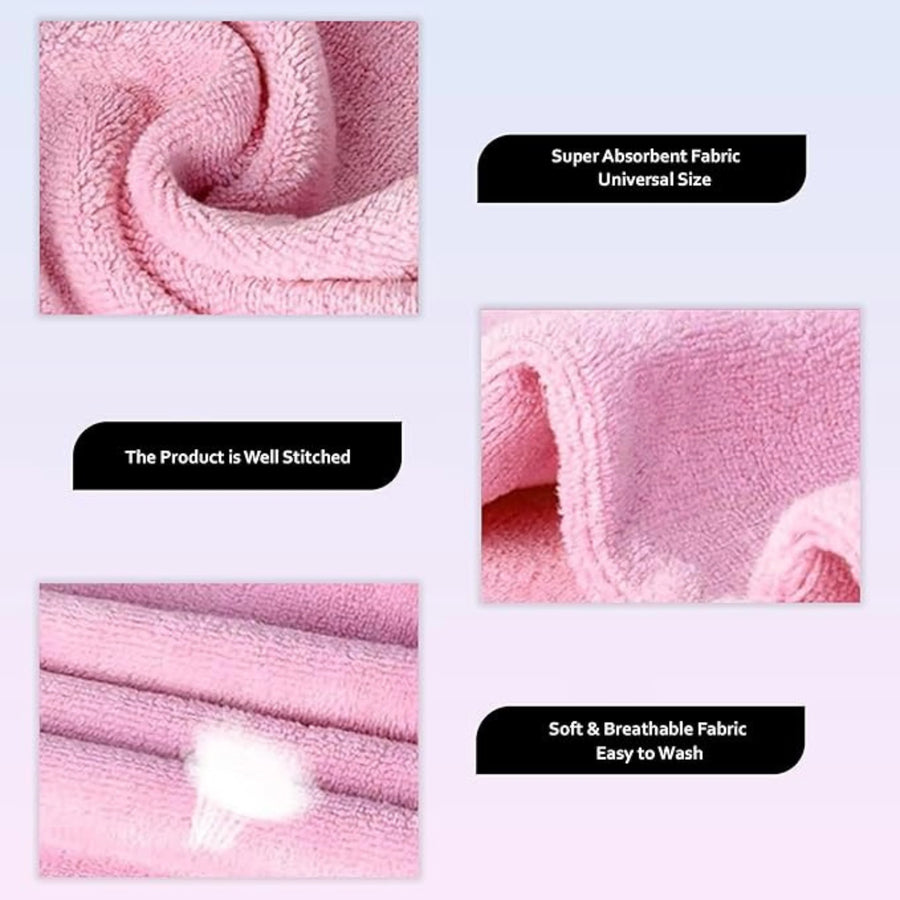 Microfiber Hair Towel Quick Dry Super Absorbent Hair Wrap