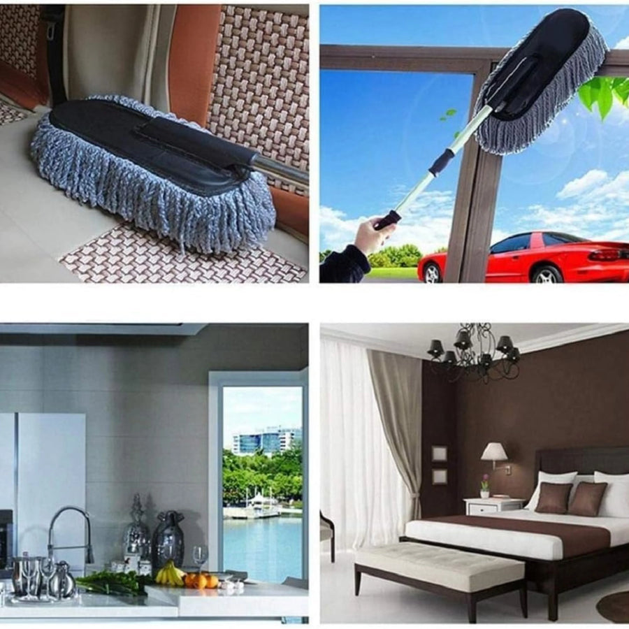 Extendable Microfiber Car Duster Brush